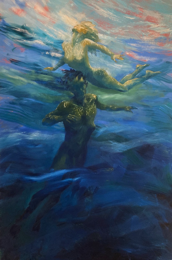 underwater painting